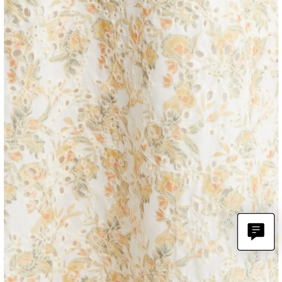 Chelsea28 Floral Eyelet Midi Dress - Picture 6 of 8